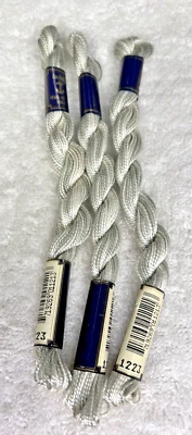 3 COMO NUEVO Ancla Perla Perla Algodón #1223 Multi Gris Bordado Hilo De Colección Madeja Foto 1 de 3