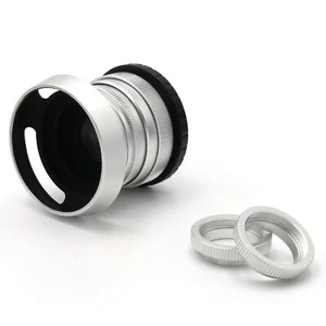 35mm f/1.6 C Mount CCTV Lens + Adapte Bundle for Nikon 1 N1 J2 J3 J4 J5 V3 S1 S - Picture 1 of 5