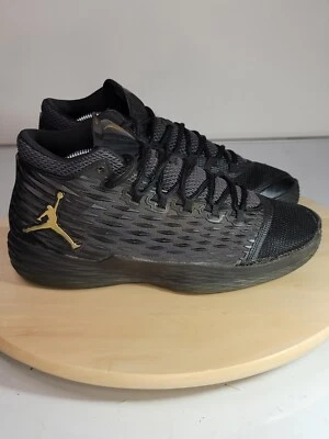 Nike Jordan Melo Negro Metálico Dorado Antracita Para hombres Talla 8 881562-004 Zapatos Foto 1 de 4