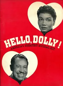 ¡Hola, Dolly! Libro de programa de recuerdos, Pearl Bailey, Cab Calloway, Nueva York, 1967 - Imagen 1 de 4