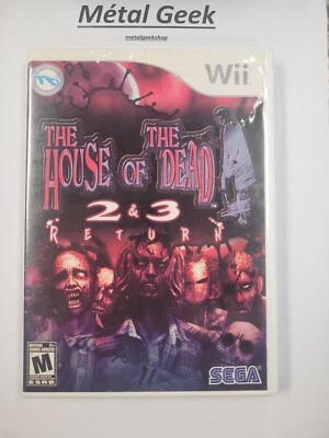 The House of the Dead 2 & 3 Return Wii CIB EN/FR Tested Free Shipping in Canada - Image 1 of 4