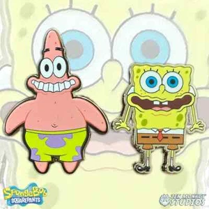 Windy Day - SpongeBob SquarePants Set di 2 spille NUOVE! - Foto 1 di 1