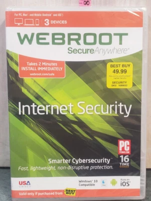 Webroot Internet Security Best buy Sealed CDROM - Image 1 of 3