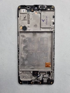 Original Ecran Noir Assemblés Avec Châssis Pour Samsung Galaxy A41 (A415F) - Zdjęcie 1 z 3