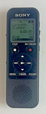 Grabadora de voz digital Sony ICD-PX440 IC estéreo incorporada 4 GB y USB directo Foto 1 de 4