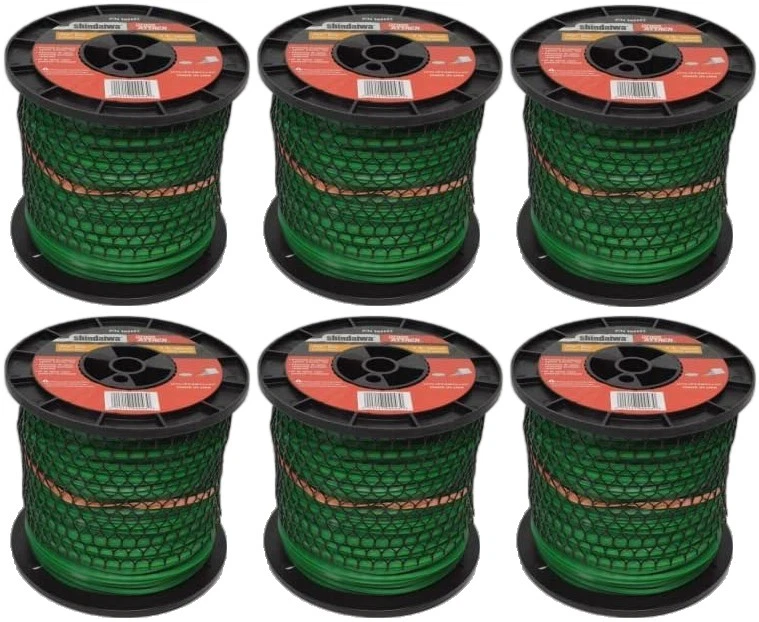 Shindaiwa Genuine 6-Pack 3 Lb Spool .095" dia Square Trimmer Line 909503-6PK - Image 1 of 1
