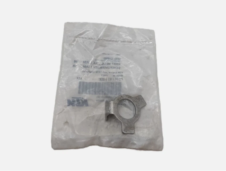 NUEVO BLOQUEO DE CHAPA KTM 1,5 MM 125 150 200 250 EXC SXS 1997-2018 50332018000 Foto 1 de 1
