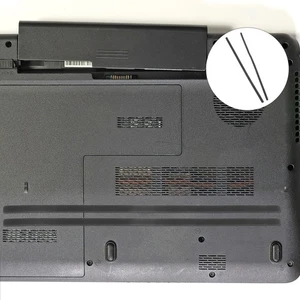 2pcs Laptop Rubber Feet Strips Replacement Compatible for Dell Latitude 7400 - Afbeelding 1 van 12
