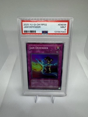 2025 Yu-Gi-Oh! Retro Pack 2 Jam Defender  EN036 PSA 9 - Image 1 of 2