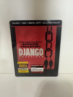 Django Unchained [Target Exclusive SteelBook] (Blu-ray/DVD Combo) New Sealed - Image 1 of 4