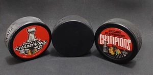 Chicago BlackHawks 2013 Stanley Cup Champions Hockey Puck - Bild 1 von 18