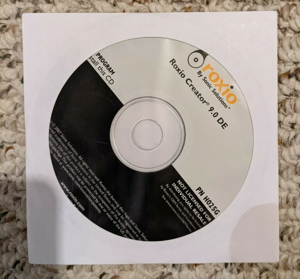 NEW SEALED Roxio Creator 9.0 DE CD-ROM - Image 1 of 1