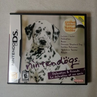 Nintendo DS Nintendogs Dalmatian & Friends Limited Edition CIB 2006 E Game WORKS - Image 1 of 4