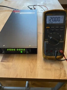 Ametek XG20-42NF Power Supply 0-20VDC 0-42 Amp 850 Watt Lightly S/N 979 - Picture 1 of 4