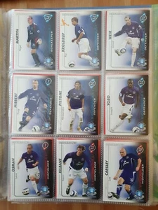 SHOOT OUT CARDS 2005/06 (05/06) Everton Set of 16 Cards - Picture 1 of 2
