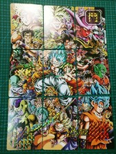 Dragon Ball Z Ventilador Carddass Hondan nível de potência Super Batalha 9 Conjunto Prisma combinar J