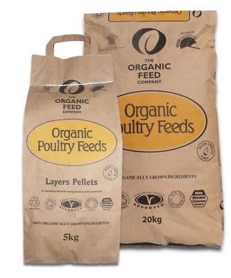 Allen & Page Organic Layers Pellets 5kg/20kg Poultry Feed Non GM Ingredients