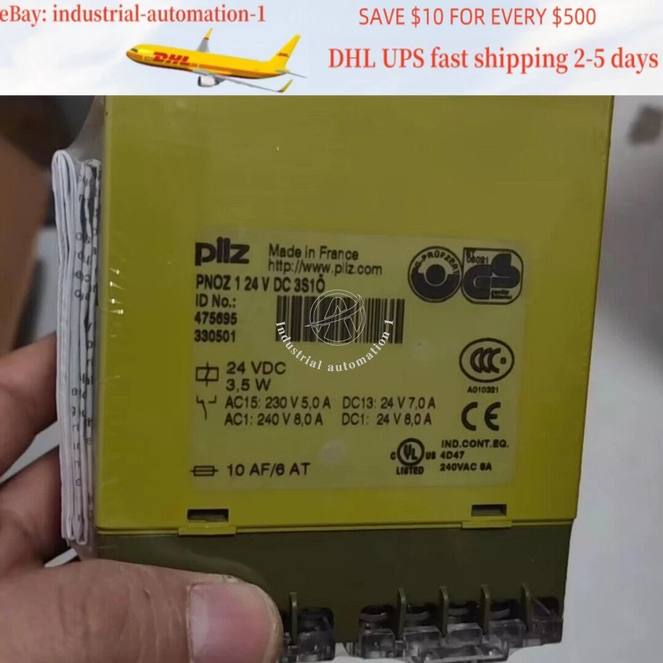 Relé de seguridad PILZ nuevo PNOZ 1 475695 1 pieza Foto 1 de 1