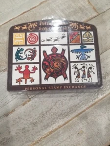 Juego de estampillas de goma Petroglifos - SK147 - Intercambio de estampillas personales - 757979515126 - Imagen 1 de 5