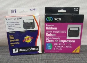 Sharp PA 3100 Correctable 2-Pack NCR Premium Ribbon 2 Total Ribbons - Picture 1 of 4