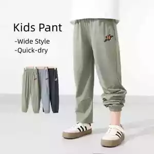 Boys Pants Summer Mosquito-proof Pant Children's Casual Trousers Boys Clothes - Picture 1 of 9