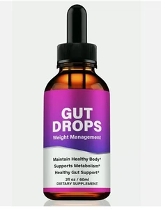 Gut Drops, Advanced Weight Loss & Gut Health Support Drops - FREE POSTAGE - Picture 1 of 7