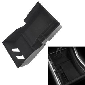 Car Central Console Organizer Tray Storage Box Black For Tesla Model 3 2017-2020 - Picture 1 of 8