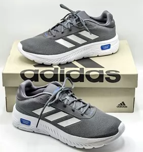 Adidas "Cloudfoam Comfy" Scarpe da Uomo per Tutti i Giorni (Grigio Five/Bianco/Bright Royal) NUOVE - Foto 1 di 19
