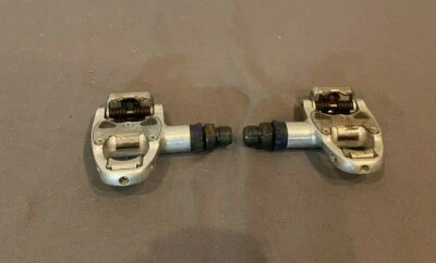 Vintage Shimano PD-5500 SPD-R Clipless Road Bike Cycling Pedals Fast Shipping - Image 1 of 4