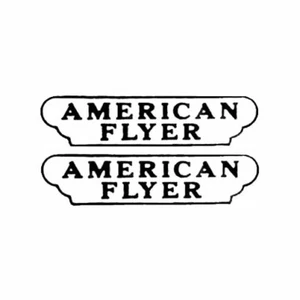 AMERICAN FLYER SHIELD WATER SLIDE DECAL S Gauge Trains Parts - Picture 1 of 1