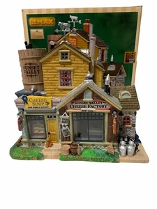 LeMax Sunset Valley Cheese Factory Casa de Navidad Retirada A-762 Caja Original - Imagen 1 de 9