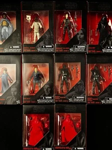 Star Wars Black Series Lot of 10 Brand new Sealed in Box 3.75 Inch Figures - Picture 1 of 4