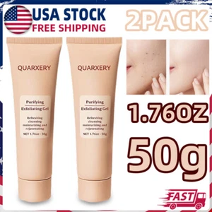 2PK Purifying Exfoliating Gel,Quarxery Cleansing Purifying Cream for Face & Body - Picture 1 of 10