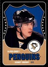 2010-11 O-Pee-Chee BLANK BACK BOX BOTTOMS #NNO Sidney Crosby PITTSBURGH PENGUINS