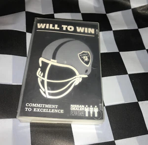 Raiders 1982  Promo Nissan dealer Single Cassette Tape Super Bowl Na - Picture 1 of 8