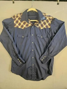 vintage michael western shirt pearl snaps vintage - Picture 1 of 10