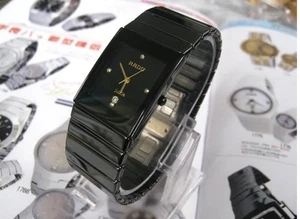 New Men's Ceramica Black Ceramic Watch - Picture 1 of 5