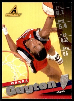 1998-99 Pinnacle WNBA Wanda Guyton Houston Comets #38 - Image 1 of 2