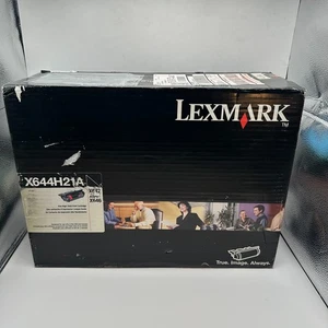 Genuine Lexmark - X644H21A High Yield Black Toner Cartridge Sealed Box - Picture 1 of 8
