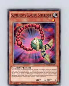 Yu-Gi-Oh TCG Superheavy Samurai Soulbeads SECE-EN010 1st Edition Common NM - Picture 1 of 2