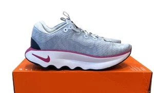 Nike Motiva Football Grey Hot Fuchsia DV1238-008 Women’s Size 12/ Men’s 10.5 - Picture 1 of 5