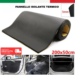 Pannello Isolante Termico Auto Spugna Fonoassorbente Auto Isolante Termico 200X5 - Foto 1 di 7