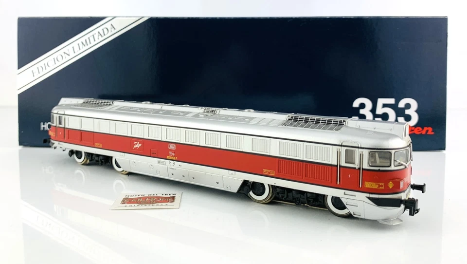 CS169 ELECTROTREN H0 2308 - LOCOMOTORA DIESEL RENFE 353-004 - DIGITAL AC - Imagen 1 de 4