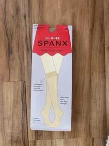 Spanx Hi-Knee Sheer Knee Highs One Size Reg Nude 1 - NEW - Picture 1 of 2
