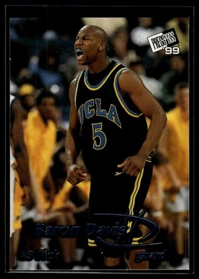 1999 Press Pass #3 Baron Davis - Image 1 of 2