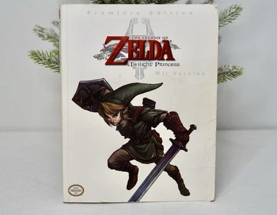 Legend of Zelda Twilight Princess Nintendo Wii Premiere Edition Prima Game Guide - Image 1 of 4