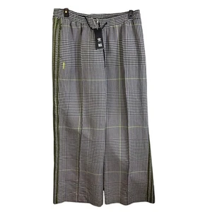 Adidas x IVY PARK Houndstooth Print Embroidered Accent Suit Pants Womens Size 1X - Picture 1 of 7
