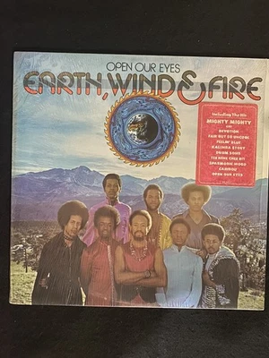 EARTH,WIND&FIRE/Open Our Eyes Vinyl LP 1974 SHRINK Original Inner Sleeve VG - Image 1 of 4
