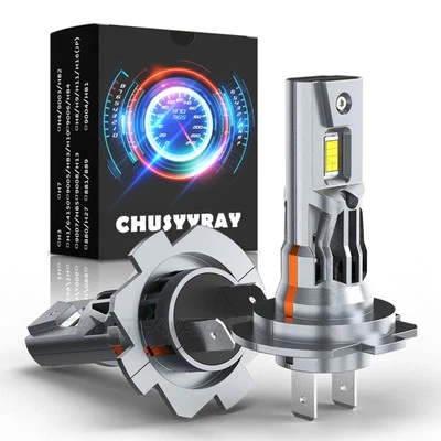 Par de bombillas de faros H7 aptas para Kawasaki Ninja 650R 2006-2011 650 2012-2019 Foto 1 de 4