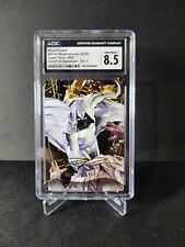 2020 Marvel Masterpieces GOLD FOIL SIGNATURE Tier 1 Moon Knight #28 CGC 8.5